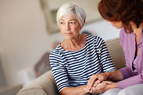 Elder and Mid Aged women sitting