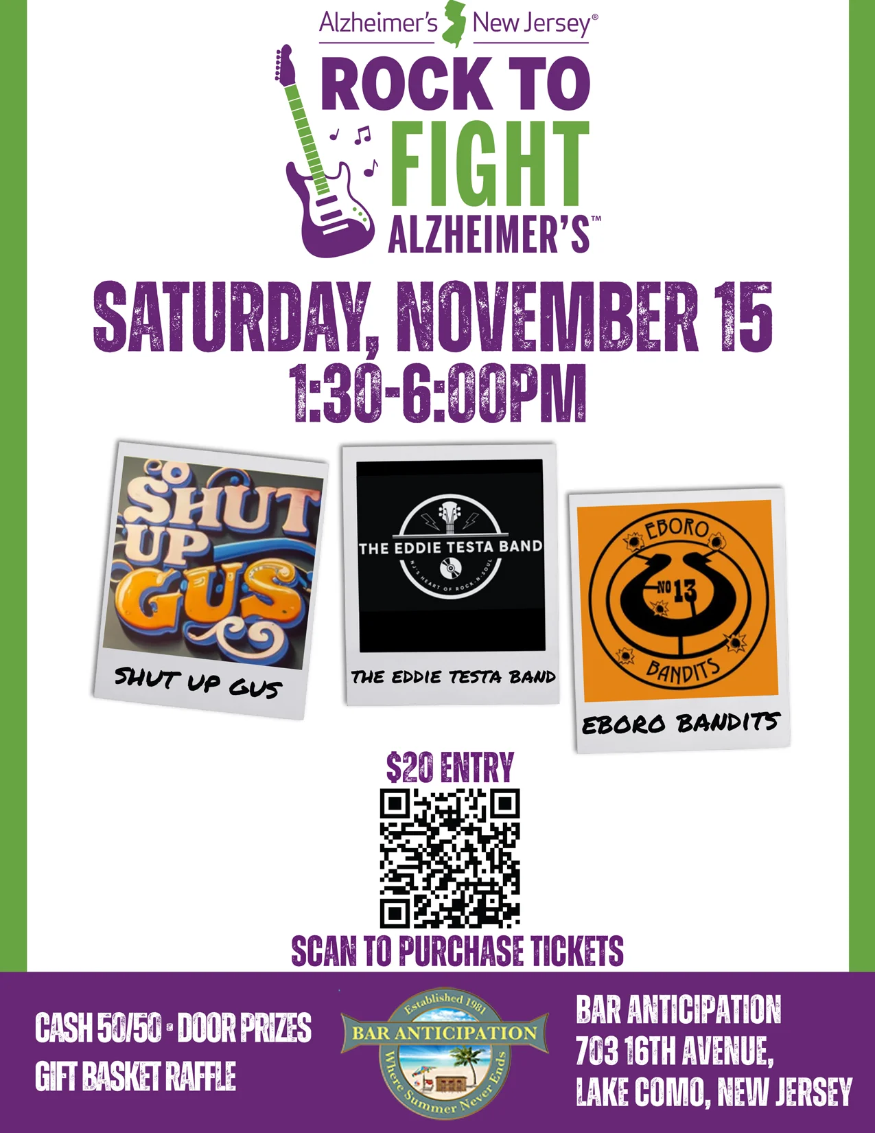 Let’s Rock to Fight Alzheimer’s Together