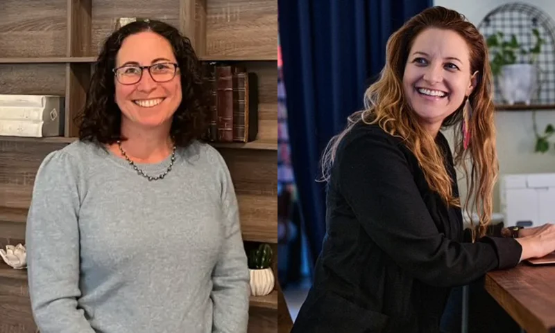 Susan Nasberg-Abrams and Marcia LeBeau