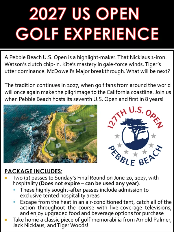 2027 U.S. Open Golf Experience