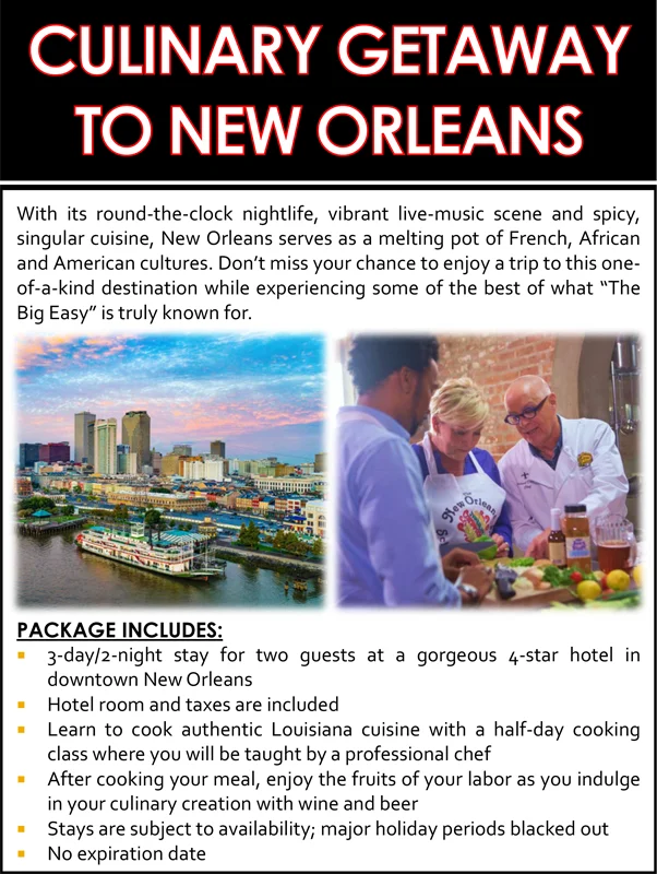 Culinary Getaway to New Orleans